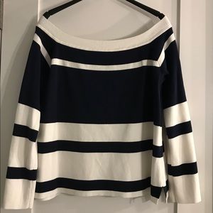 J Crew off the shoulder A line top